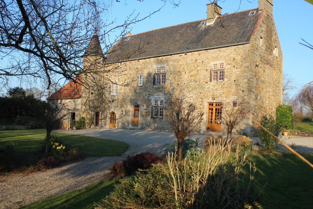 Bed and Breakfast Manoir De La Ventiniere Marchésieux Exterior foto